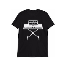 Herşey Nota Klavye Org Unisex Tshirt 001