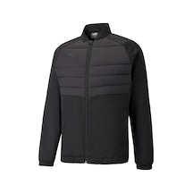 Puma Teamliga Hybrid Jacket Erkek Futbol Ceketi 65732103 Siyah 001