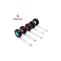 Mezura Otomatik Askılı 1.5 Metre Siyah
