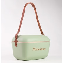 Polarbox Gold Edıtıon Soğuk Tutucu Buzluk Ve Sıcak Tutucu Olive Green - Gold Thermo Çanta 20 Lt Yeşil