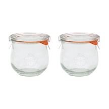 Weck 2li 370 Ml Cam Kavanoz Tek Renk