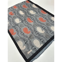 Qashka Soft Pamuklu Şal Etro Desen Lbd1416-43984 Çok Renkli