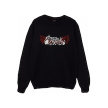 Bullet For My Valentıne Baskılı Sweatshirt Siyah