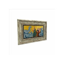 Musa Nın Denizi İkiye Ayırması Baskılı Taş Tablo 20x30