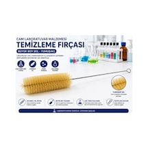 Cam Laboratuvar Malzemesi Temizleme Fırçası Büyük Boy Kıl-yumuşak