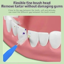 Willowhaven 80 Adet 0.6 Mm Pembe Yumuşak Naylon Diş Arası Fırçası - Taşınabilir Ağız Bakım Seti