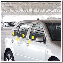 Db Chrome Skoda Fabia Hb Cam Çıtası Nikelajı 2000-2007 4 Parça P.