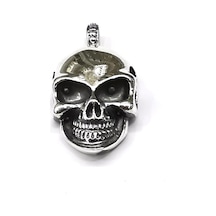 Omar Silver Unisex Kuru Kafa Kolye Ucu Oksitli Gümüş Oksitli Koly (513868024)