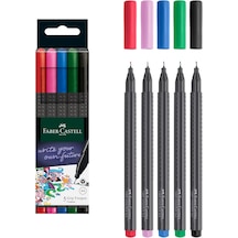 Faber Castell Grip Finepen Renkli Kalem 5 Renk