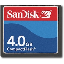 Sandisk Compact Flash 4 GB CF Hafıza Kartı