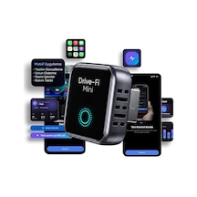 Minesk Drive-fi Mini Wireless Carplay Adaptörü/mobil Uygulama Desteği / 0.5 Saniye Düşük Gecikme/otomatik Bağlant