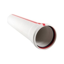 Kalde Pvc Atık Su Borusu 3,2 Mm Kalınlık 50x 1000