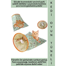 Oyuncak Evcil Hayvan Pet İnteraktif Sevimli Pati Gözetleme Delikli İlgi Çekici Peluş Fare Oyuncaklı
