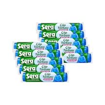 Sera Çöp Torbası Büyük Boy 10 Lu 65x80 Cm X 10 Adet
