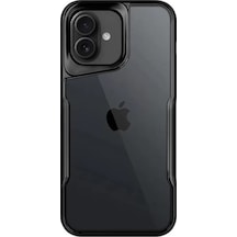 Newface Apple İphone 16 Kılıf Boyi Silikon Kapak - Siyah