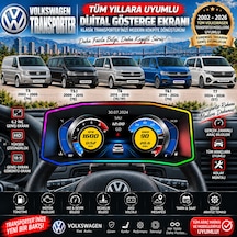 Volkswagen Transporter 2002-2026 Model Uyumlu Harici Digital Gösterge Odb Ekran Arıza Göstergesi Turbo Gösterge Hayalet Ekran
