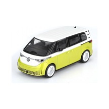 Mini Gt 1/64 Volkswagen Id.buzz Candy White / Pomelo Yellow