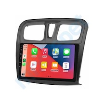 Renault Clio Symbol 6 Gb Ram 64 Gb Hafıza Qled 9 İnç Android Auto Ve Carplay 9"