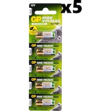 GP Super 23A-C5 MN21 12V Kartela Alkalin Pil 5 x 5'li