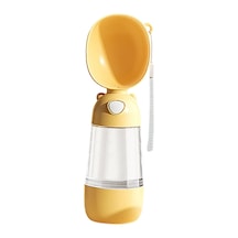 Suntek Köpek Su Şişesi 7,5cmx28,5cm-besleyicili-sarı