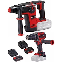 Einhell TP-HD 18/26 Li Bl Akülü Pnömatik Matkap + TP-CD 18/70 Li-i Bl Matkap 2.5ah-4.0AH Akülü Kömürsüz Set