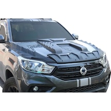 Ssangyong Musso Dragon Ön Kaput Rüzgarlığı 3 Parça 2018 Ve Sonrası