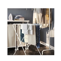 Ikea Mulıg Çamaşır Kurutma Askılığı , Beyaz, 173x57x103 Cm
