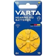 Varta Varta Işitme Pili No:10