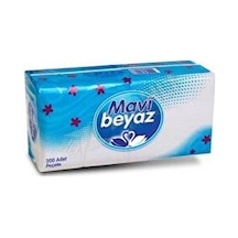 4 Adet Mavi Beyaz Peçete 23 X 24 200 Lü