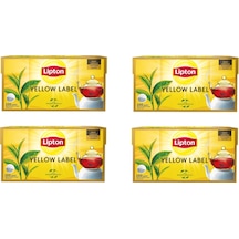 Lipton Yellow Label Demlik Poşet Siyah Çay 100'lü Paket X 4 Adet
