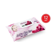 Alo Baby Gül Kokulu Islak Havlu 12 X 90'Lı