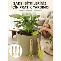 Çiçek Bakımı İçin Bahçe El Aletleri Seti