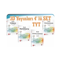 3D Yayınları Tyt 4'Lü Simülasyon Deneme Seti