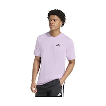 Adidas Train Essentials Feelready Erkek Mor Antrenman T-shirt Jw7445 Pembe