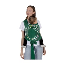 Sevi Bebe Art 562-11 Bebek Taşıma Şalı Yeşil