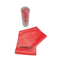 Avessa Tüpte Pilates Lastiği PB-50 KIRMIZI 50 mm