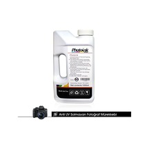 Canon Uyumlu Anti Uv Siyah Solmayan Mürekkep 1000 Ml