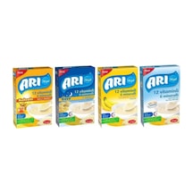 Arı 12 Vitaminli 6 Mineralli Sütlü + Sütlü Muzlu  + Ballı İrmikli Kahvaltı + 7 Tahıllı Gece Pirinç Unu 250 G