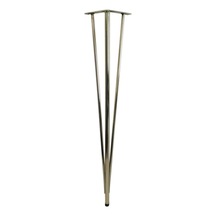 Cateksss 45 Cm Firkete Mil Ayak Gold - 4 Lü Paket Gümüş