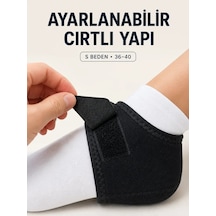 S Beden Cırtlı Topuk Çorabı Ayarlanabilir Topuk Ve Ayak Bileği Tamamlayıcı