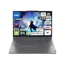 Lenovo ThinkBook 16P G5 IRX 21N50018TR-FR33 i7-14650HX 32 GB 4 TB SSD RTX4060 16" W11P Dizüstü Bilgisayar