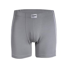 6 Adet Yıldız Erkek Likralı Modal Boxer Short Gri 107