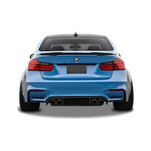 Bmw F30 Spoiler Bagaj Üstü F80 M4 Yarasa Tip Parlak Siyah