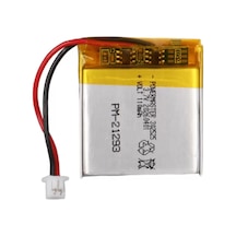 Powermaster Pm-21293 3.7v 110mah 302525 3.5mm Soketli Lityum Polimer Li-po Batarya Şarj Edilebilir Pil