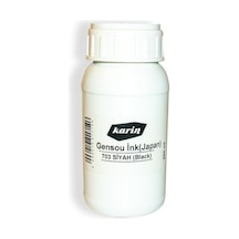 : Japon Kaligrafi Ve Hat Mürekkebi Gensou : 250 Ml : Siyah Diğer