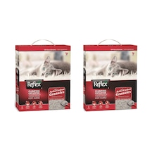 Reflex Aktif Karbon Granüllü Topaklaşan Bentonit Kedi Kumu 2 x 6 L