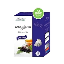 Hekimhan Bitkisel Kara Mürver Süzen Poşet Çay 2'li 45 x 2 G