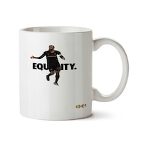 Lebron Equalıty Futbol İki Tarafı Baskılı Kupa Bardak Çok Renkli