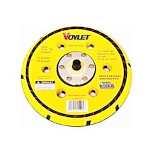 Voylet 150Mm Zımpara Makine Tabanı Cırtlı 6 Delik 15 Delik