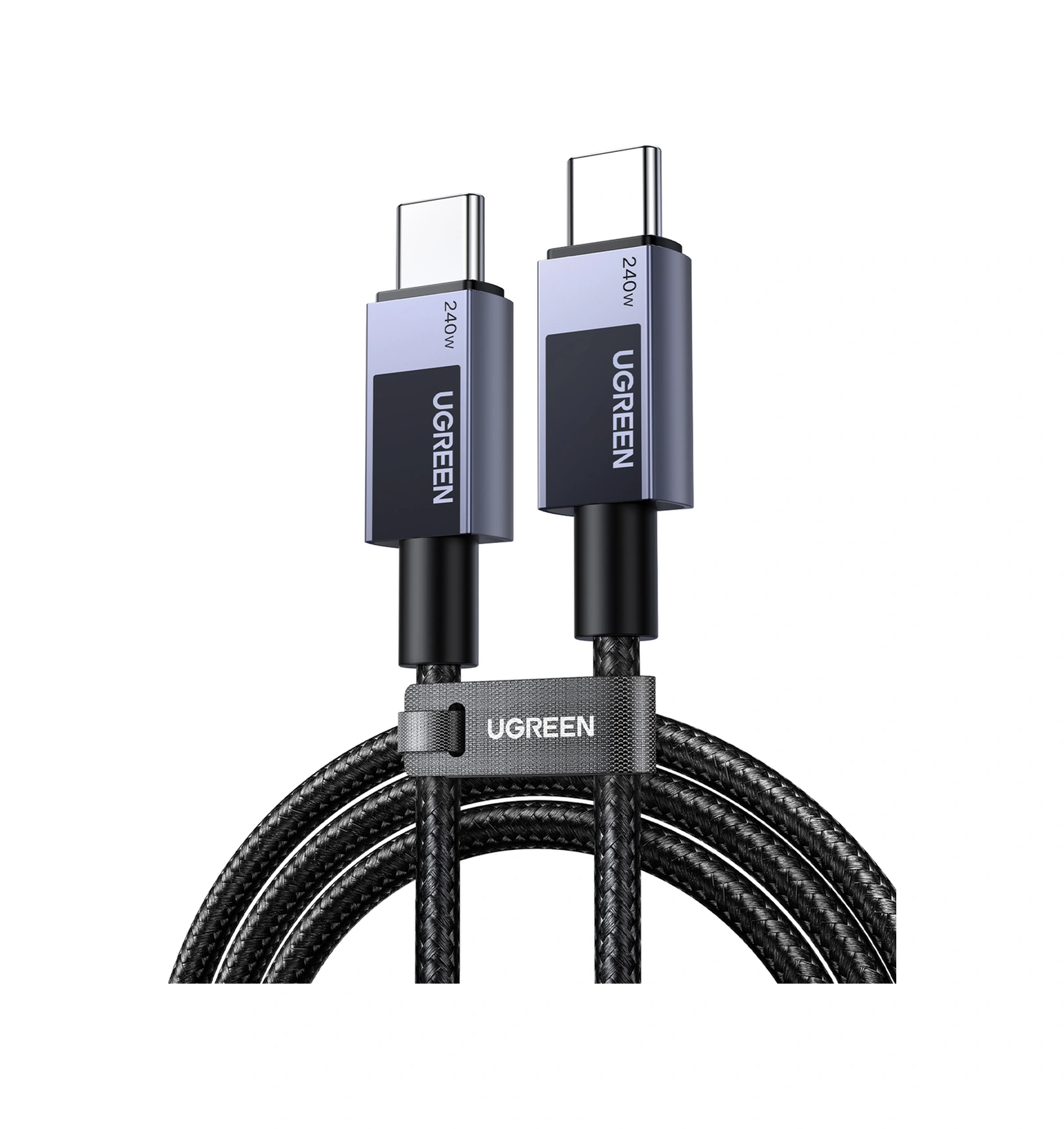 Ugreen Usb-c To Usb-c 240w Pd Hızlı Şarj Kablosu, Uzay Grisi, 1m, 45067 -